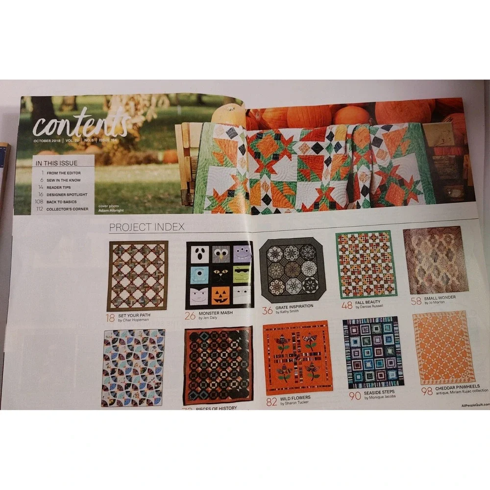 Lot 2 Quilting Magazine May/June 2016 + October 2018